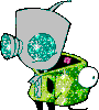 Shimmering Robot Gir GIF
