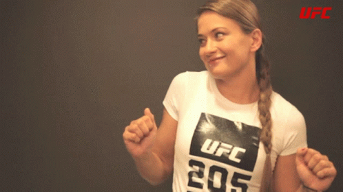 Michelle Waterson Shimmy Dance GIF