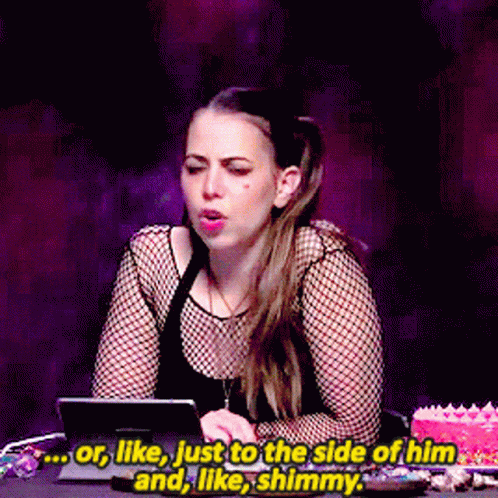 Laura Bailey Shimmy Rhythm In Motion GIF