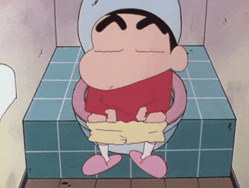 Shin Chan Cagando Gif GIF