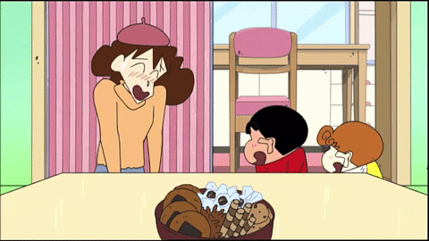 Shin Chan Misae Explaining The Kids GIF