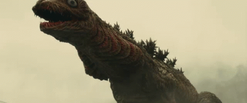 Shin Godzilla Falling Down GIF