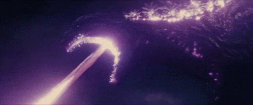 Shin Godzilla Unleashing Powerful Beam GIF