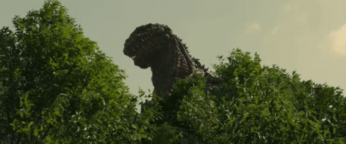 Shin Godzilla Moving Out Of Forrest GIF