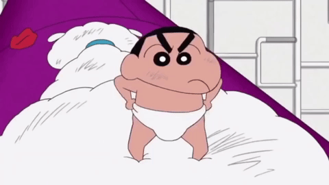 Shinchan Sumo Wrestler GIF