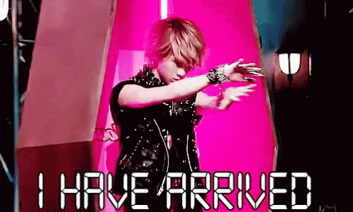 Shinee Taemin Grand Entrance I Have Arrived GIF