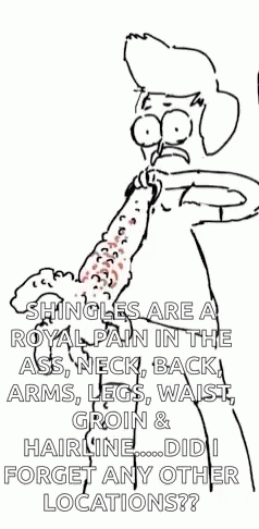 Shingles Royal Pain in the Ass