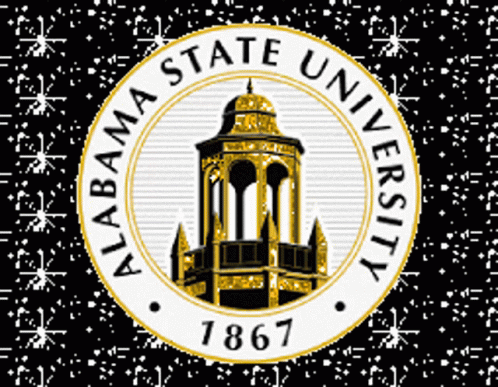 Shining Alabama State University Logo GIF