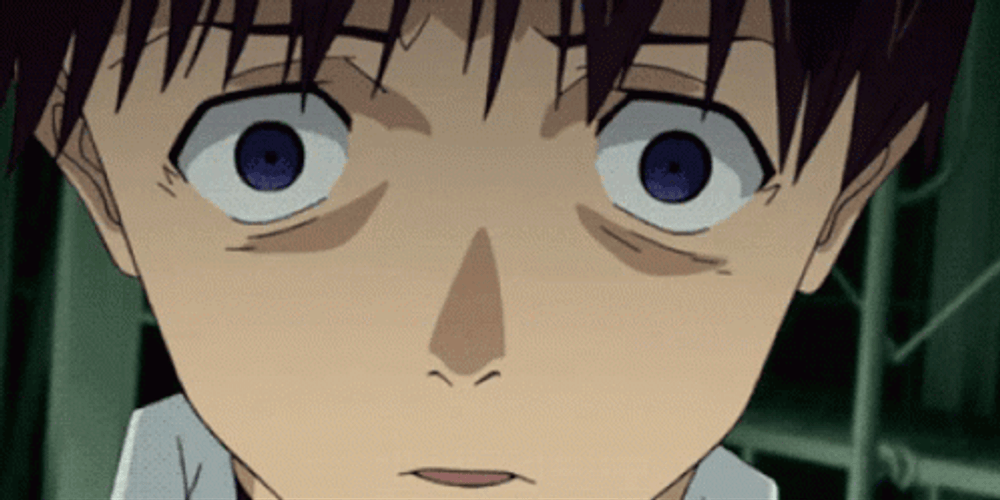 Shinji Dizzy Face GIF