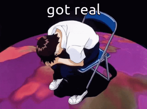 Shinji Got Real GIF