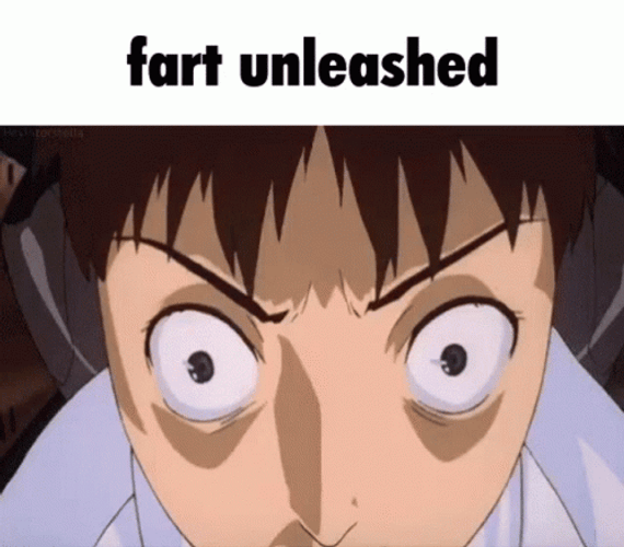 Shinji Riding Shocked GIF