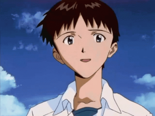 Shinji Says Thank You GIF