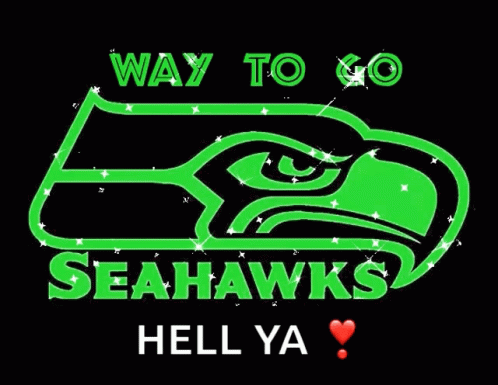 Shinning Seattle Seahawks Way To Go See Ya GIF