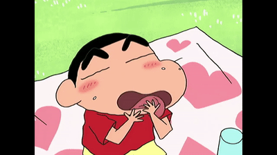 Shinnosuke Nohara Shin Chan Licking GIF