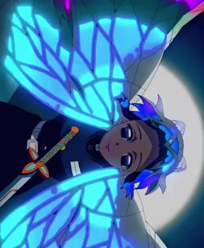 Shinobu Anime Distinctive Charm. GIF