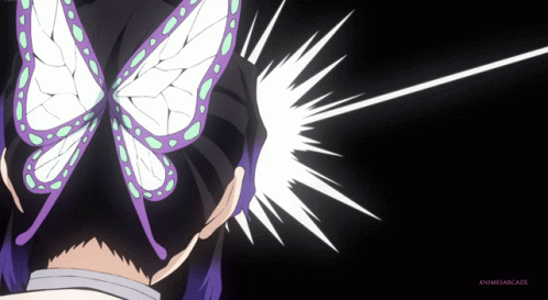 Shinobu Anime Pissed GIF