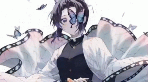 Shinobu Butterfly Demon Slayer Anime GIF