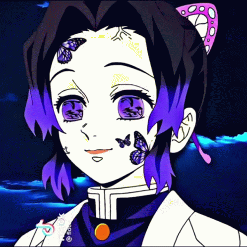 Shinobu Kocho Demon Eyes GIF