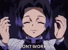 Shinobu Kocho Dont Worry GIF
