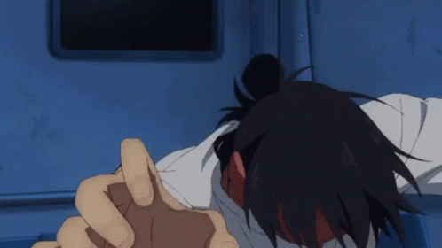 Shinpei Ajiro Flustered Summer Time Rendering Anime GIF