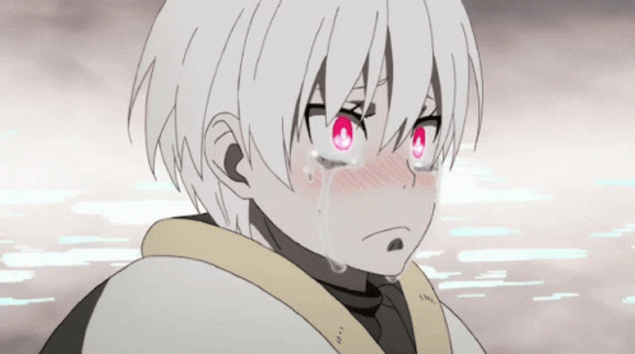 Shinra Kusakabe Fiery Eyes Winter Background GIF