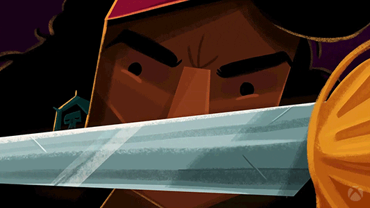 Shiny Blade Of Guybrush Threepwood GIF