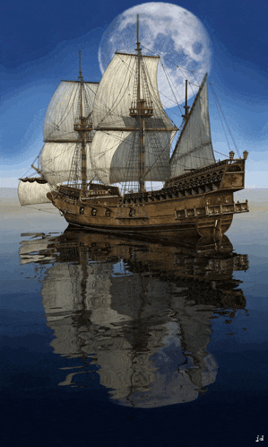 Ship Pirate Ship Gif GIF