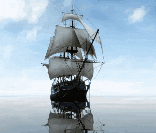 Ship Pirate Ship Gif GIF
