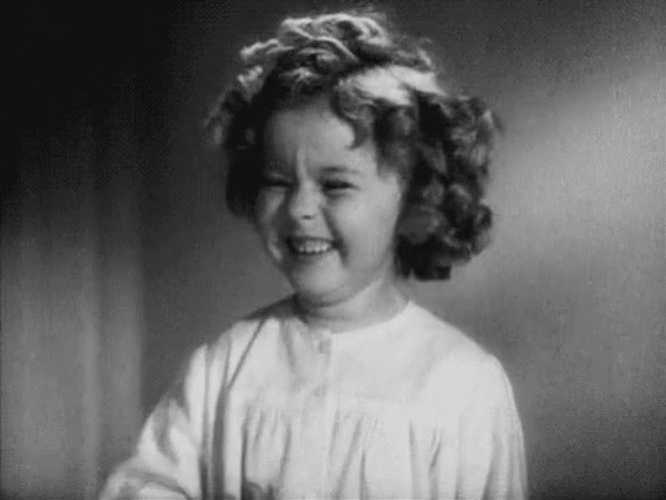 Shirley Temple Smile GIF
