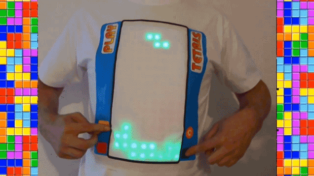 Shirt Tetris Game GIF