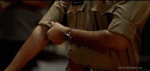 Shirt With Name Tag Bheemla Nayak GIF