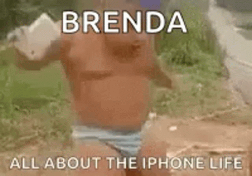 Shirtless Baby on Rock Brenda All About the iPhone Life