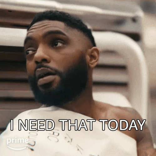 Shirtless Bearded Man in Hospital Bed