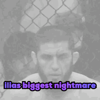 Shirtless Fighter Ilias Biggest Nightmare GIF
