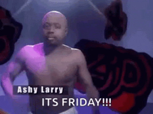 Shirtless Man Dancing Its Friday !!!