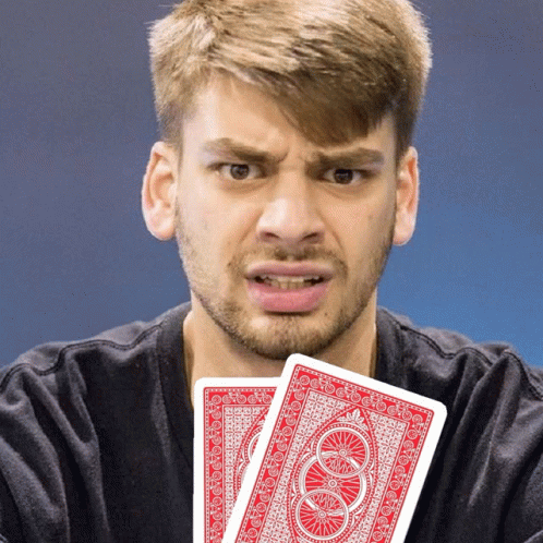 Shirtless Man Eating Ice Cream Let's Play Poker