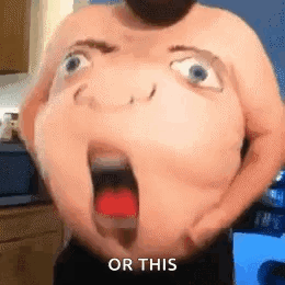 Shirtless Man Funny Face Open Mouth Or This GIF