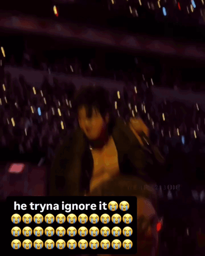 Shirtless Man He Tryna Ignore It