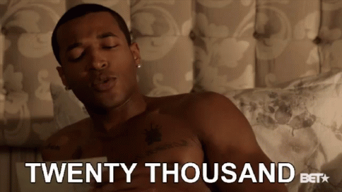 Shirtless Man Laying On Bed Twenty Thousand GIF