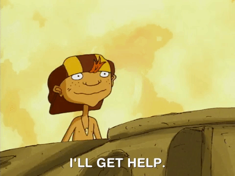 Shirtless Man Says I'll Get Help GIF