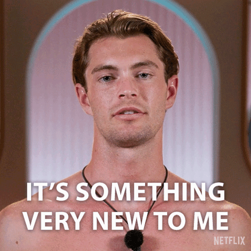 Shirtless Man Says It's Something New to Me