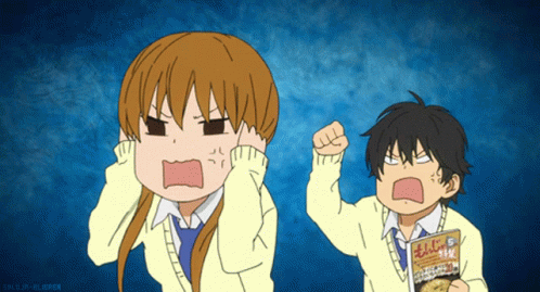 Shizuku And Haru Irritated GIF