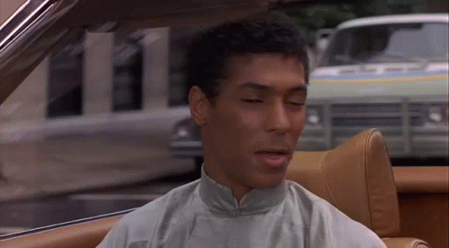 Sho Nuff Bruce Leeroy Car Ride GIF