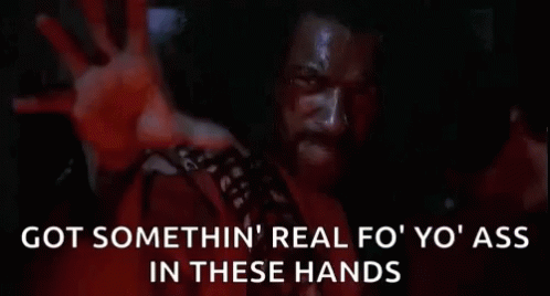 Sho Nuff Shogun Of Harlem Flashing Hands GIF