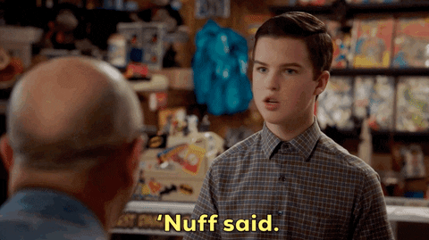 Sho Nuff Young Sheldon Cooper GIF