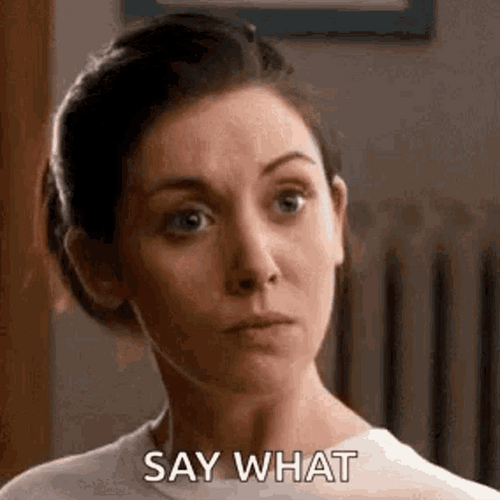 Shocked Alison Brie Say What GIF