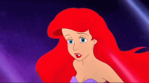 Shocked Ariel GIF