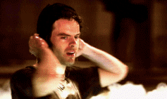 Shocked Bill Hader Dance GIF