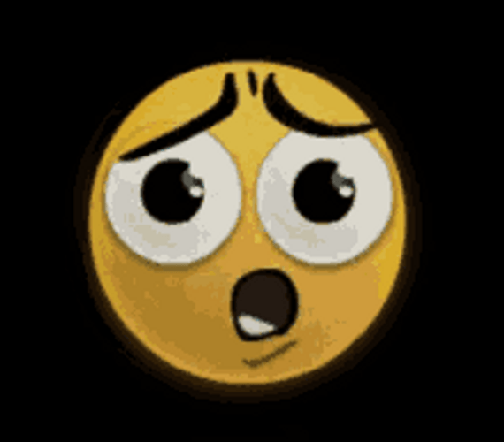 Shocked Crying Emoji GIF