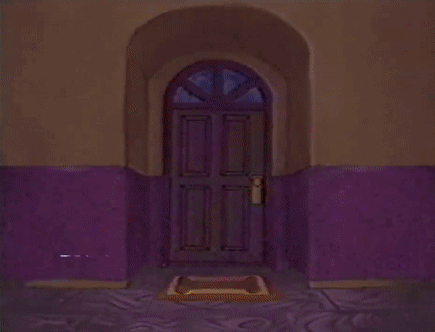 Shocked Dining Critters GIF